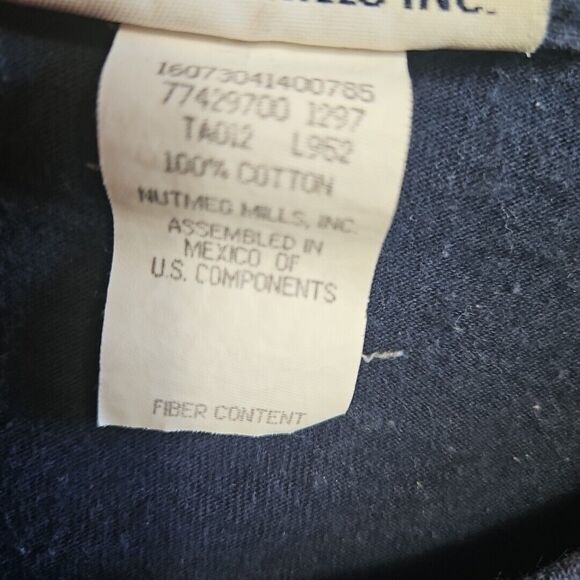 Vintage Lee Sport 1998 Dallas Cowboys NFL Football Blue Lg T-Shirt blue - Picture 5 of 11